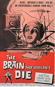 The Brain Wouldn't Die (1959)
